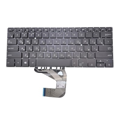 Клавиатура для ноутбука Asus UX460U черная с подсветкой