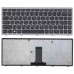 Клавиатура для ноутбука Lenovo S410P Черная с серой рамкой p/n:9Z.NAASW.L0R, 25213957