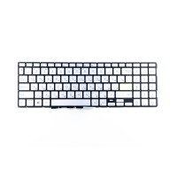 Клавиатура для ноутбука Asus S533F Серебро с подсветкой p/n: 9Z.NG060M801, 0KNB0-F124US00