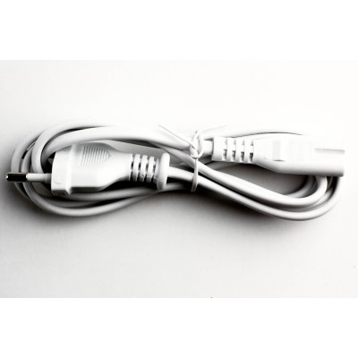 Провод питания для ноутбука 220V 2pin 1,6m Белый