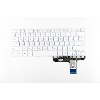 Клавиатура для Asus UX305LA Белая p/n: 0KNB0-3121RU00, 9Z.NBXPC.00R, PK1319Y215S, AM19Y00070S