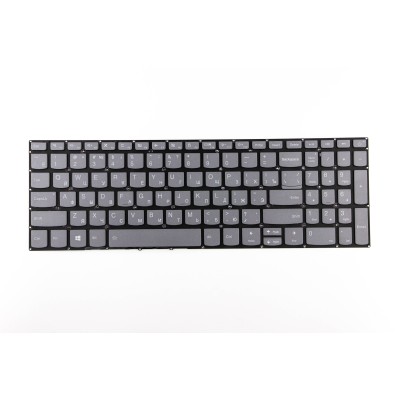 Клавиатура для ноутбука Lenovo 320-15ABR cерая с подсветкой p/n: SN20K93009, 9Z.NDRDSN.10R