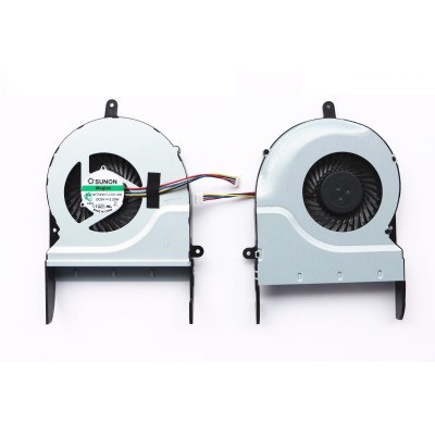 Вентилятор (Кулер) для ноутбука Asus N551Z p/n: MF75090V1-C331-S9A, 13NB07F1AM0101