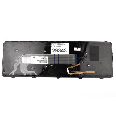Клавиатура для HP Probook 455 G1 с рамкой подсветка p/n: 90.4ZA07.L0R, SN8126