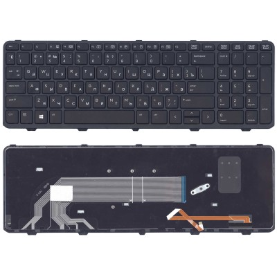 Клавиатура для HP Probook 450 G0 с рамкой подсветка p/n: 90.4ZA07.L0R, SN8126