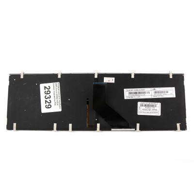 Клавиатура для ноутбука DNS Clevo W370 рамка c подсветкой p/n: MP-13H83USJ430B4, CNY-WJ