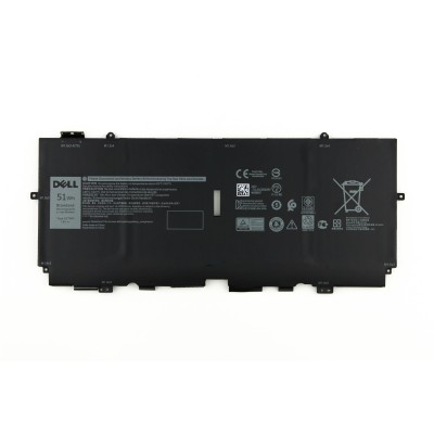 Аккумулятор для ноутбука Dell XPS 13 7390 ORG (7.6V 6500mAh) p/n: 52TWH; NN6M8