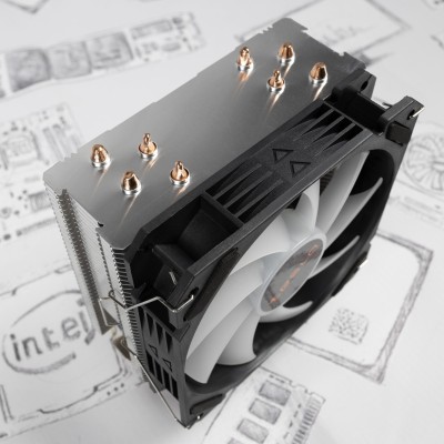Кулер Tesla 1000RGB (TSL-1000-RGB) 150Вт, 115X / 1200 / 1700 / AM4 / AM5
