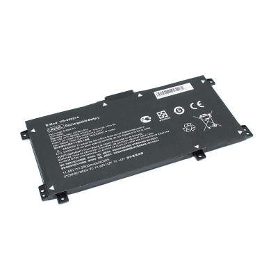 Аккумулятор для ноутбука HP 15-bq (11.55V 3500mAh) p/n: LK03XL HSTNN-UB7I TPN-W127 TPN- W128