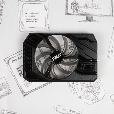 Вентилятор для видеокарты Palit GTX 1660 StormX (кожух + вентилятор) ⌀95мм