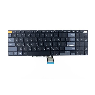 Клавиатура для Asus VivoBook PRO 16 M7600QA Черная с подсветкой p/n: 0KNB0-56OWUS00