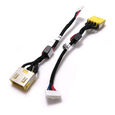 Разъем питания для ноутбука Lenovo G405 (USB) с кабелем p/n: dc30100nw00 Разъем питания для ноутбука Lenovo G405 (USB) с кабелем p/n: dc30100nw00