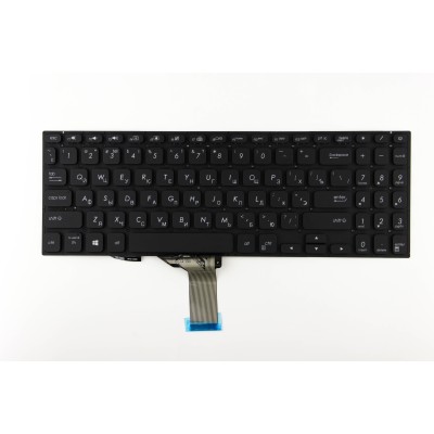 Клавиатура для Asus S530FA Черная с подсветкой p/n: 0KN1-1M1UA13, NSK-WK1LU