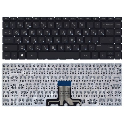 Клавиатура для HP 14-CF 240 g7 p/n: V162530I5, L47771-001, 490.0GG07.AS01