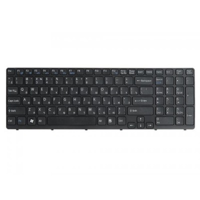 Клавиатура для ноутбука Sony SVE17 Черная с подсветкой p/n: 9Z.N6CBW.G0R, 9Z.N6CSW.G0R
