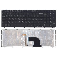 Клавиатура для ноутбука Sony SVE15 Черная с подсветкой p/n: 9Z.N6CBW.G0R, 9Z.N6CSW.G0R Клавиатура для ноутбука Sony SVE15 Черная с подсветкой p/n: 9Z.N6CBW.G0R, 9Z.N6CSW.G0R