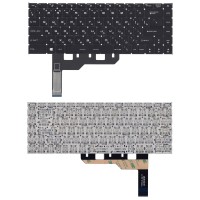 Клавиатура для MSI Prestige 15 A12 с подсветкой p/n: AE09U010, NSK-FFABN, PZ.NJ2BN.A1D