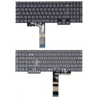 Клавиатура для ноутбука Lenovo IdeaPad 5 Pro-16ACH6 серая с подсветкой p/n: SN20Z38473, LCM20L3