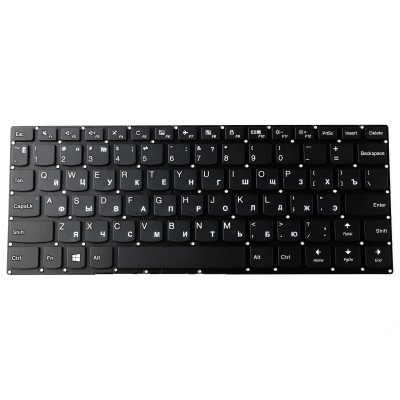 Клавиатура для ноутбука Lenovo 710-11IKB Черная p/n: SN20K86378, PK1311G1A06, 1204-01352