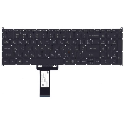 Клавиатура для Acer A715-74G без подсветки p/n: 94704E3BK201, ACM16P53UA, NKI15130TD