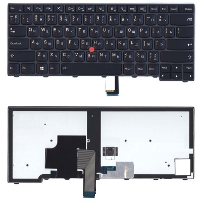 Клавиатура для ноутбука Lenovo T440 c подсветкой p/n: 0B36054, 04W3048, 04W2287, 04W2369