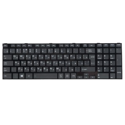 Клавиатура для ноутбука Toshiba Satellite S50/Toshiba Satellite L50D-A/Toshiba Satellite L70-A/Toshiba Satellite S50-A/Toshiba Satellite S50D-A/Toshiba Satellite S70-A/Toshiba Satellite S70D-A/Toshiba Satellite S70T-A/Toshiba Satellite S75-A/Toshiba Satellite S75D-A/Toshiba Satellite S75T-A рамка p/n: NS9Z.N7USU.M0R, AEBD5700010-RU, MP-11B56SU-92