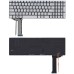 Клавиатура для ноутбука Asus G771 Серебристая с подсветкой p/n: 0KNB0-662BUI00, 9Z.N8BBC.P1D