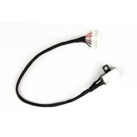 Разъем питания для ноутбука Dell 15-3551 (4.5х3.0) с кабелем (17.5см) p/n: 450.09W05.0001