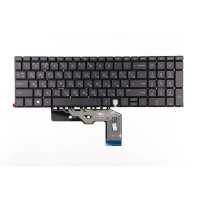 Клавиатура для HP Envy x360 15-ED Черная с подсветкой p/n: 9Z.NEZSC.E01, PK1328B1B00, NSK-XWESC