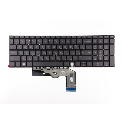 Клавиатура для HP Envy x360 15-ED Черная с подсветкой p/n: 9Z.NEZSC.E01, PK1328B1B00, NSK-XWESC