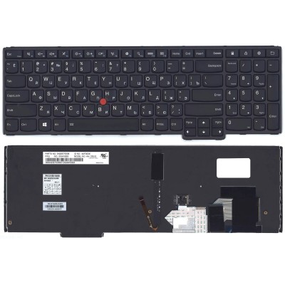 Клавиатура для ноутбука Lenovo Yoga 15 p/n: 00HN288, 00HW673