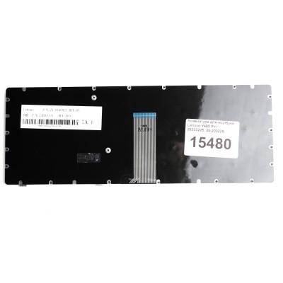 Клавиатура для ноутбука Lenovo Y480 p/n: 25203225, 25-203225, T2Y8-RU, PK130MZ3A05, 9Z.N6FSC.20R