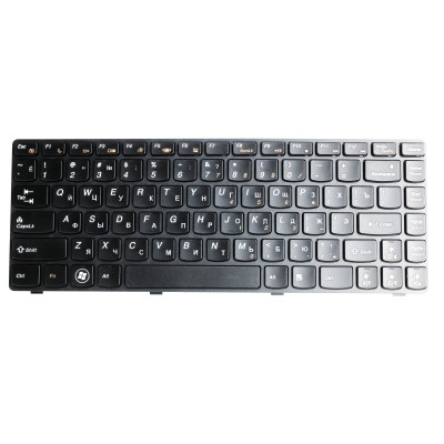 Клавиатура для ноутбука Lenovo Y480 p/n: 25203225, 25-203225, T2Y8-RU, PK130MZ3A05, 9Z.N6FSC.20R