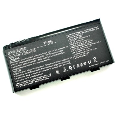 Аккумулятор для MSI GT60 (11.1V 6600mAh) p/n: BTY-GS70, BTY-M6D