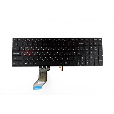 Клавиатура для ноутбука Lenovo IdeaPad 15-ISK с подсветкой красная p/n: SN20K13107, PK1310N1A00
