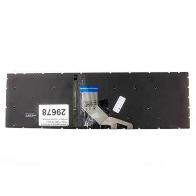 Клавиатура для HP 15-CX с зеленой подсветкой p/n: NSK-XN1LN