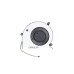 Вентилятор/Кулер для моноблока Lenovo M800Z/Lenovo V510Z/Lenovo M810Z/Lenovo AIO-700-22ISH/Lenovo 300-20ISH/Lenovo 510-22ISH/Lenovo 510-23ISH/Lenovo 520-27IKL/Lenovo 520-27ICB/Lenovo Ideapad 3 17ALC6 ORG p/n: 00XD814, BAAA1115R2U