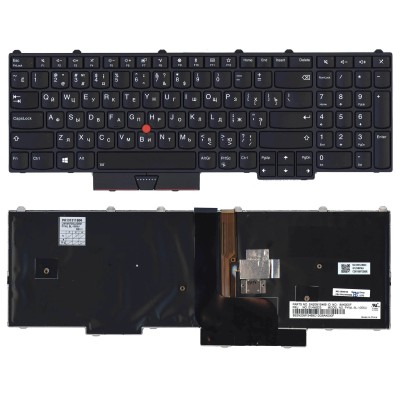 Клавиатура для ноутбука Lenovo ThinkPad P70 p/n: SN20H35279, PK130Z62B00, FRU P/N 00PA370