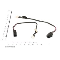 Разъем питания для ноутбука Samsung R519 (5.5x3.0x1.0) с кабелем