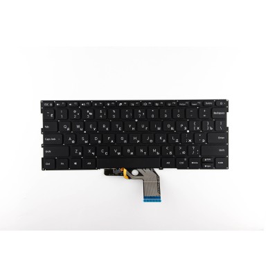 Клавиатура для ноутбука Xiaomi Air 13.3 Черная с подсветкой p/n: 490.09U07.0D01