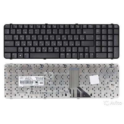 Клавиатура для HP 6820 p/n: 454220-031, 456587-031, V071326AK1, 456587-251, 454220-001