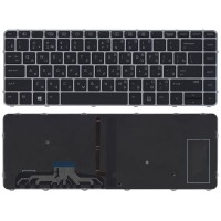 Клавиатура для ноутбука HP EliteBook 1040 G3 c подсветкой p/n: 9Z.NCHBQ.001, NSK-CY0BQ Клавиатура для ноутбука HP EliteBook 1040 G3 c подсветкой p/n: 9Z.NCHBQ.001, NSK-CY0BQ