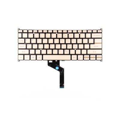 Клавиатура для Acer SF514-52T золотая с подсветкой p/n: 102-016m2lha02c