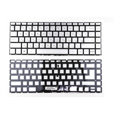 Клавиатура для HP 14-BF Серебро с подсветкой p/n: HPM16L93SU6920, 920894-B31