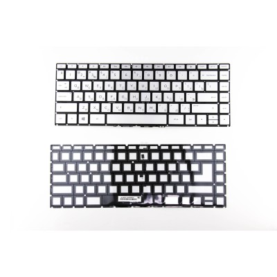 Клавиатура для HP 14-BF Серебро с подсветкой p/n: HPM16L93SU6920, 920894-B31