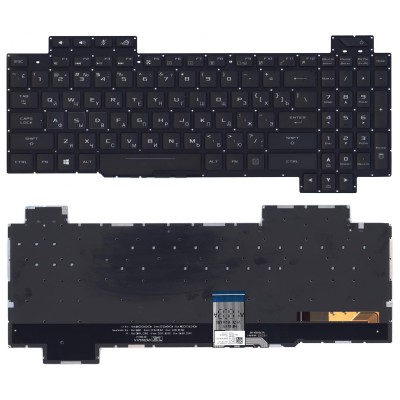 Клавиатура для Asus GL503GV p/n: 0KN1-3G1RU11, 0KNB0-661ARU00