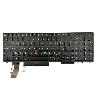 Клавиатура для Lenovo ThinkPad P15 Gen1 подсветка p/n: SN20V79054, PK131J63B00, FRU P/N 5N20V78907