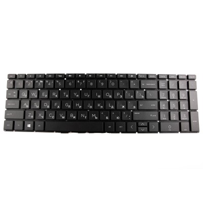 Клавиатура для HP 15-DA без подсветки p/n: HR04-M, YMS-0314-M, 9Z.NEZSC.20F, NSK-XN0SC