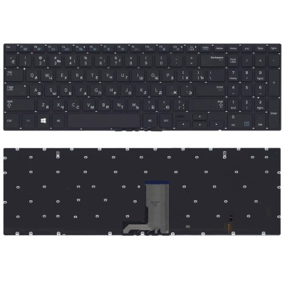 Клавиатура для ноутбука Samsung 770Z5E с подсветкой p/n: BA75-04634C