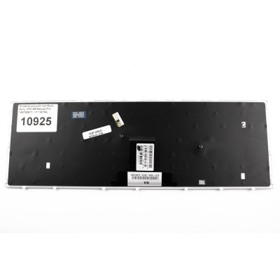 Клавиатура для ноутбука Sony VPC-EB Белая p/n: 148792871, V111678A, 550102M14-203-G